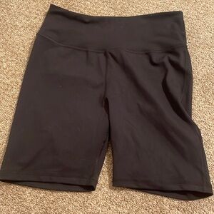 Black Biker Shorts
